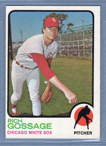 1973 Topps #174 Rich Gossage (R) (HOF)  (a) EX-MT  GO669
