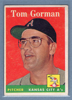 1958 Topps #235 Tom Gorman (a) VG  GO501