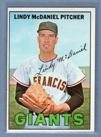 1967 Topps #46 Lindy McDaniel EX-MT  GO523