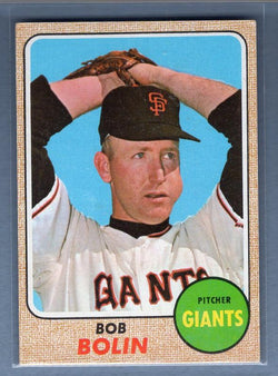 1968 Topps #169 Bob Bolin EX  GO588