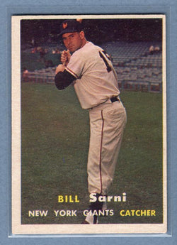 1957 Topps #86 Bill Sarni EX  GO188