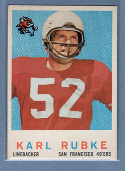 1959 Topps #112 Karl Rubke EX-MT  GO159