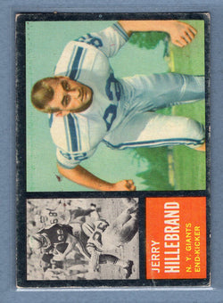 1962 Topps #113 Jerry Hillebrand SP vg   GO71