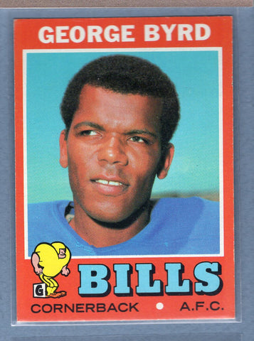 1971 Topps #58 George Byrd (a) EX-MT  GO600