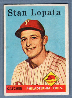 1958 Topps #353 Stan Lopata EX  GO401
