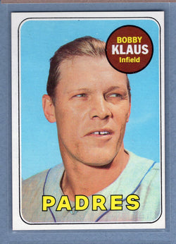 1969 Topps #387 Bobby Klaus (c) EX-MT  GO700
