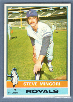 1976 Topps #541 Steve Mingori  EX-MT  GOSB1