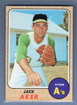 1968 Topps #224 Jack Aker EX-MT  GO534