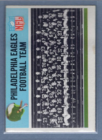 1966 Philadelphia #131 Philadelph. Eagles VG-EX  GO171