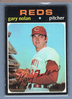 1971 Topps #75 Gary Nolan (a) EX  GO950
