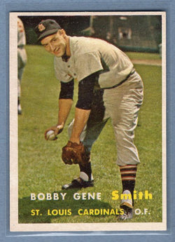 1957 Topps #384 Bobby Gene Smith NM  GMCGO42