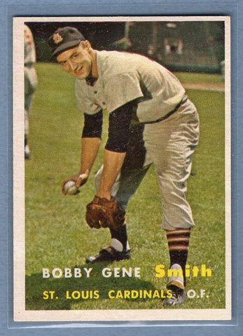 1957 Topps #384 Bobby Gene Smith NM  GMCGO42