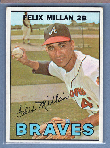 1967 Topps #89 Felix Millan (b) EX  GO215