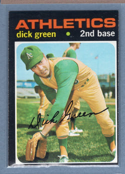 1971 Topps #258 Dick Green   EX  GO340