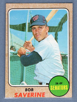 1968 Topps #149 Bob Saverine(b) EX  GO250