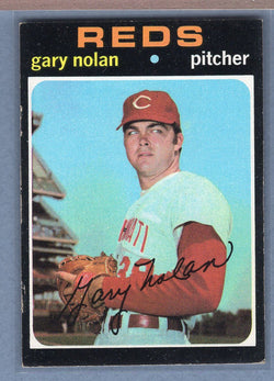 1971 Topps #75 Gary Nolan (b) EX  GO950