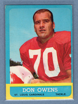 1963 Topps #156 Don Owens  EX  GO801