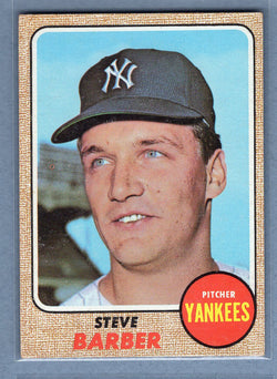 1968 Topps #316 Steve Barber   EX  GO550