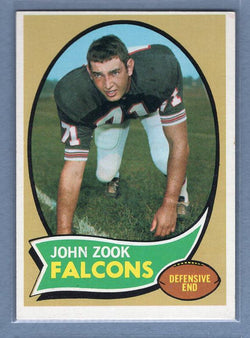 1970 Topps #209 John Zook EX   GO241B