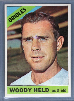 1966 Topps #136 Woody Held NM  GO475
