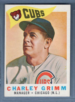 1960 Topps #217 Charley Grimm EX-MT  Set Break C