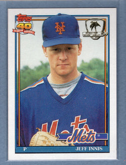 1991 Topps Desert Shield #443 Jeff Innis  NM  GO600