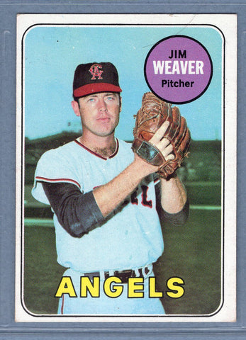 1969 Topps #134 Jim Weaver EX  GO661