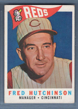 1960 Topps #219 Fred Hutchinson EX-MT  Set Break C