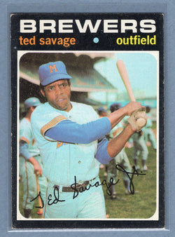 1971 Topps #76 Ted Savage  EX  GO950