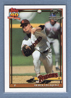 1991 Topps Desert Shield #683 Derek Lilliquist  NM  GO625