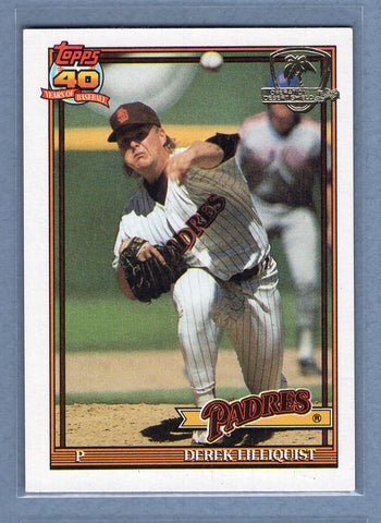 1991 Topps Desert Shield #683 Derek Lilliquist  NM  GO625