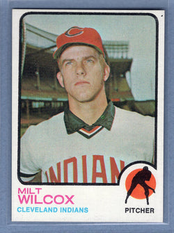 1973 Topps #134 Milt Wilcox  EX-MT  GO443