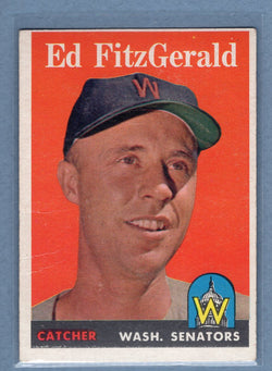 1958 Topps #236 Ed FitzGerald (mk) (a) VG  GO501