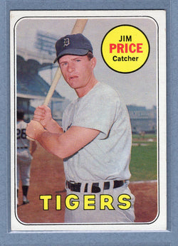 1969 Topps #472 Jim Price (d) EX-MT  GO602