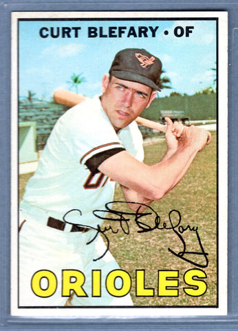 1967 Topps #180 Curt Blefary EX-MT  GO510