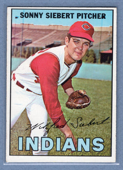 1967 Topps #95 Sonny Siebert (a) EX  GO215
