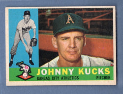 1960 Topps #177 Johnny Kucks EX-MT  GO240A