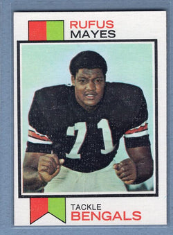 1973 Topps #268 Rufus Mayes EX-MT  High Grade Set Break