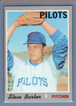 1970 Topps #224 Steve Barber  EX-MT  GO680