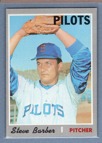 1970 Topps #224 Steve Barber  EX-MT  GO680