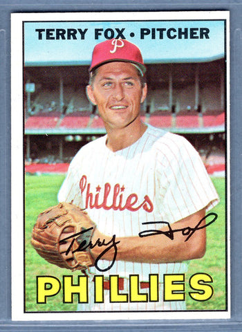 1967 Topps #181 Terry Fox EX-MT  GO510
