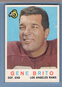 1959 Topps #2 Gene Brito (a) VG-EX  GO801