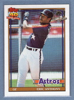 1991 Topps Desert Shield #331 Eric Anthony  NM  GO500