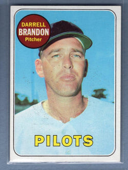 1969 Topps #301 Darrell Brandon NM   GO319