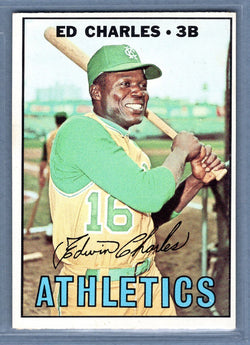 1967 Topps #182 Ed Charles EX-MT  GO510