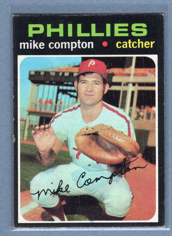 1971 Topps #77 Mike Compton (st)(c) VG-EX  GO950