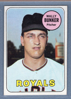 1969 Topps #137 Wally Bunker EX-MT  GO661