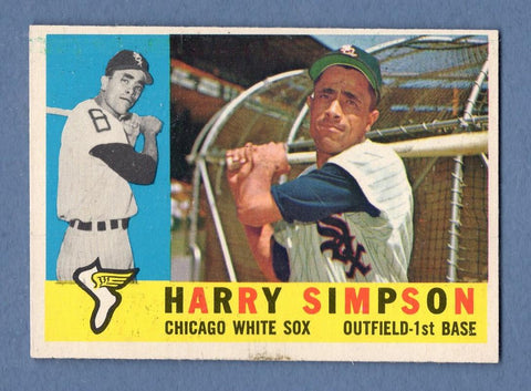 1960 Topps #180 Harry Simpson EX-MT  GO240A