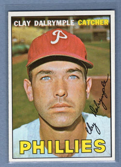 1967 Topps #53 Clay Dalyrmple EX-MT  GO523