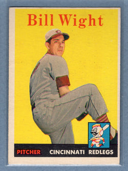 1958 Topps #237 Bill Wight (b) VG-EX  GO501